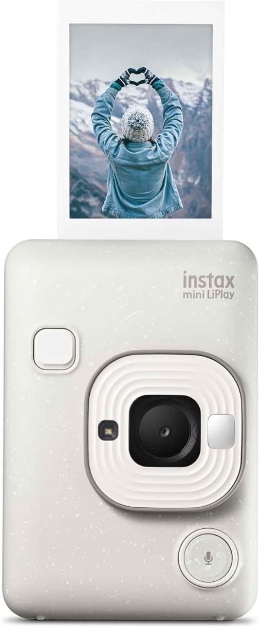 Aparat foto instant Fujifilm Instax Mini LiPLay Misty White