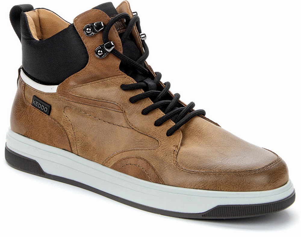 Bocanci pentru bărbați Keddo 838178/08-01 Brown, s.40