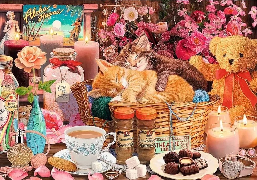 Puzzle Trefl 1000 Tea Time: All Things Nice (10802)