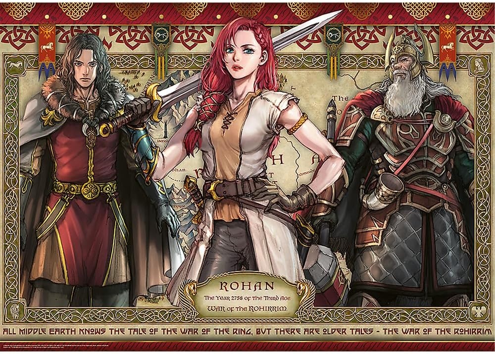 Пазл Trefl 1000 The War of the Rohirrim (10937)