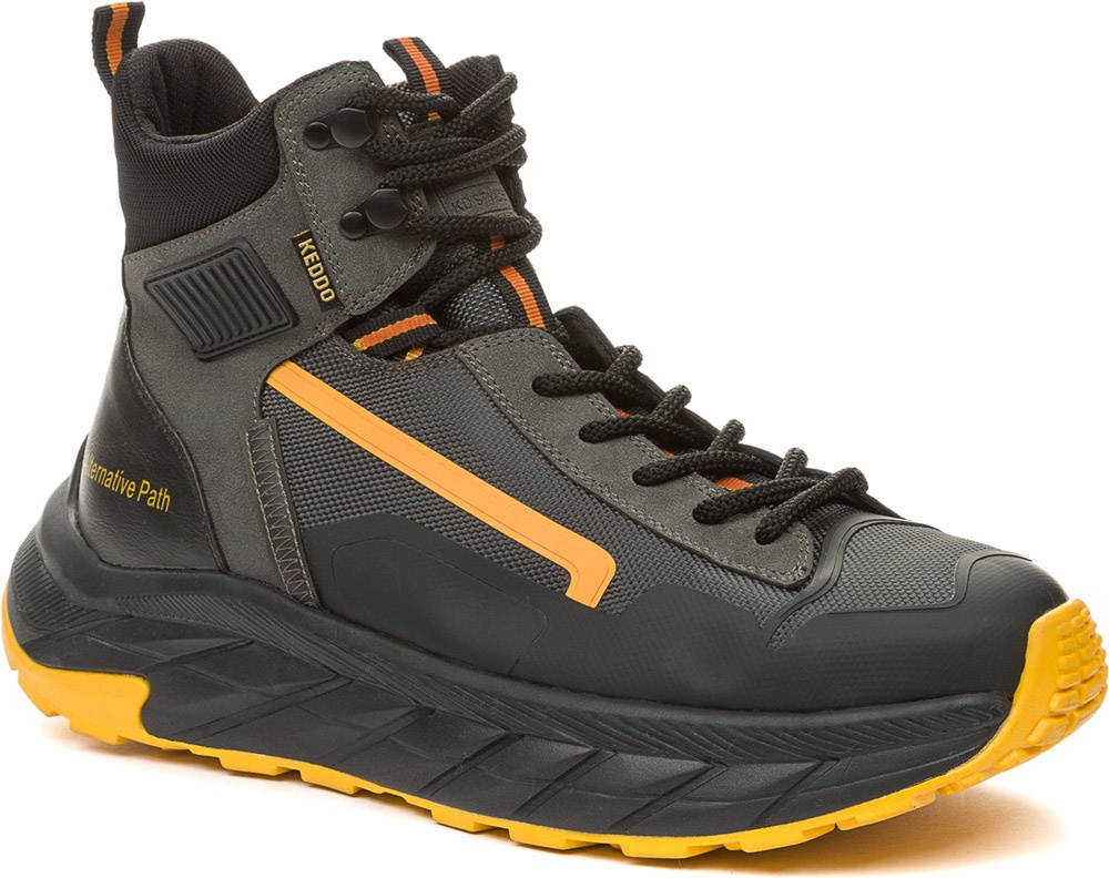 Bocanci pentru bărbați Keddo 848642/12-02 Grey, s.45