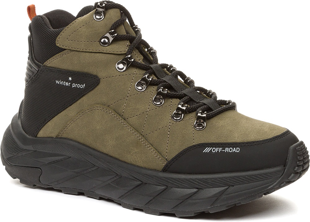 Bocanci pentru bărbați Keddo 848642/16-03 Khaki/Black, s.40