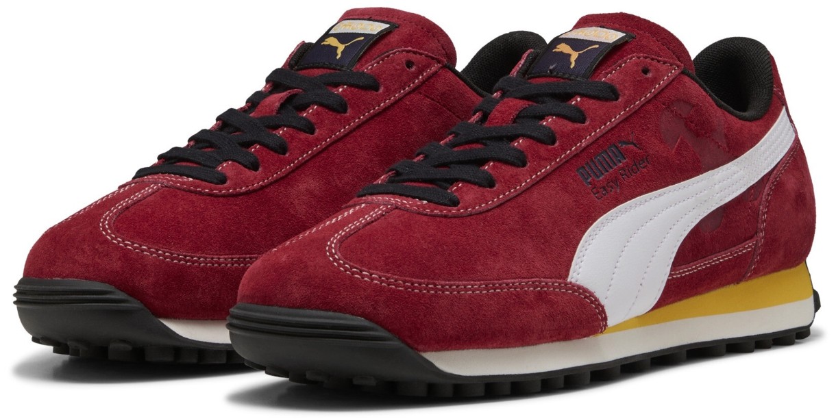 Adidași pentru bărbați Puma Easy Rider Road To Unity Dark Crimson/Puma White, s.44
