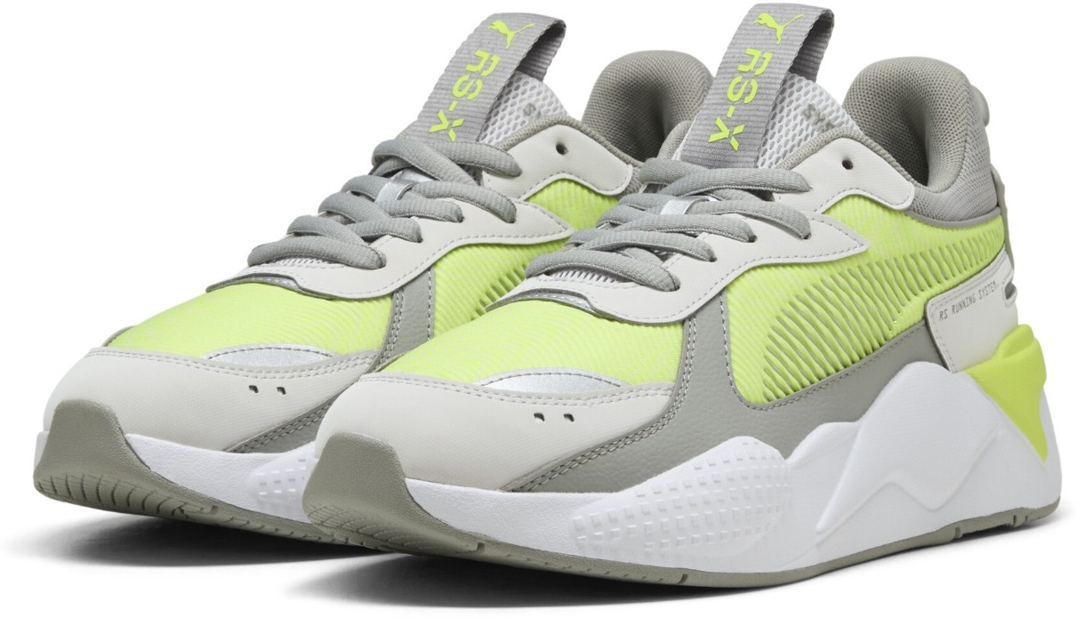 Adidași pentru bărbați Puma Rs-X Hi-Tech Feather Gray/Yellow Alert, s.46