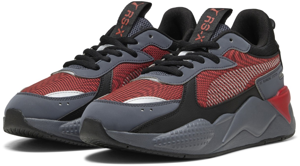 Adidași pentru bărbați Puma Rs-X Hi-Tech Galactic Gray/For All Time Red, s.42