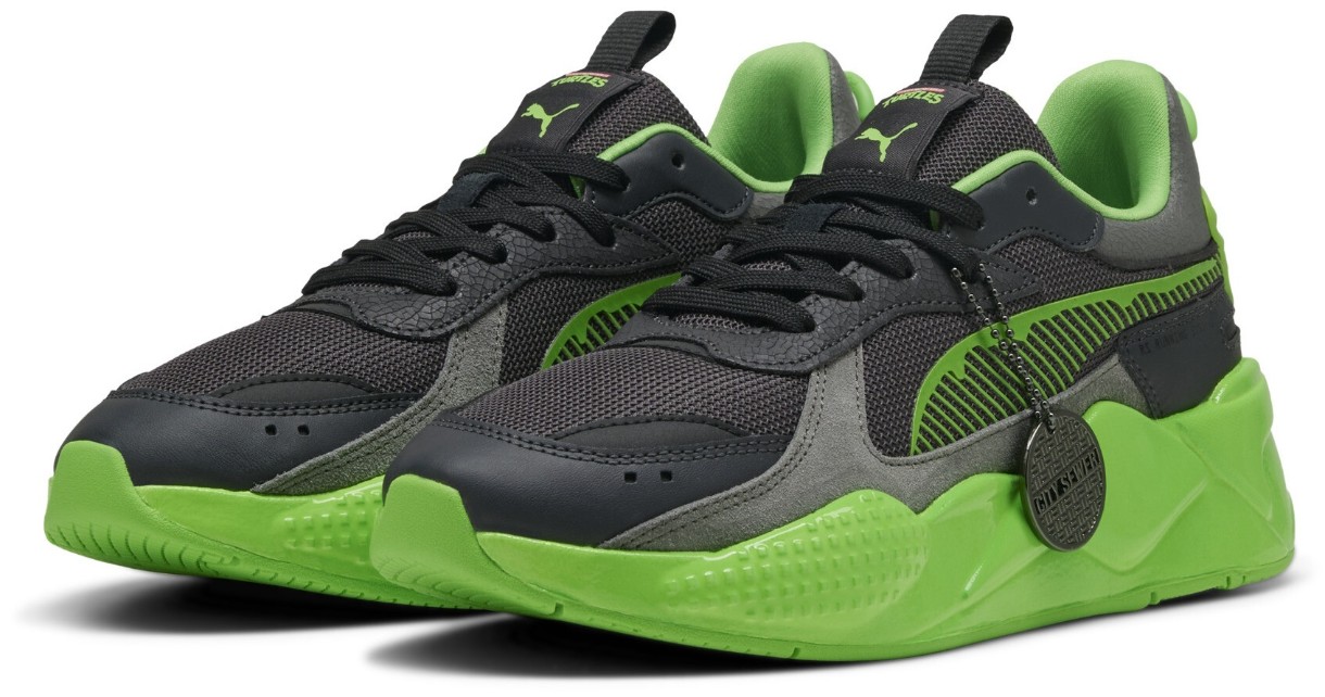 Кроссовки мужские Puma Rs-X Tmnt Puma Black/Leafy Green, s.40