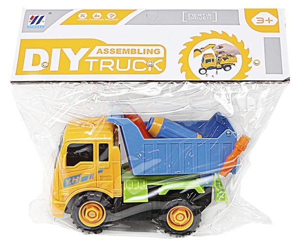 Mașină New World DIY Truck Yellow (492124)