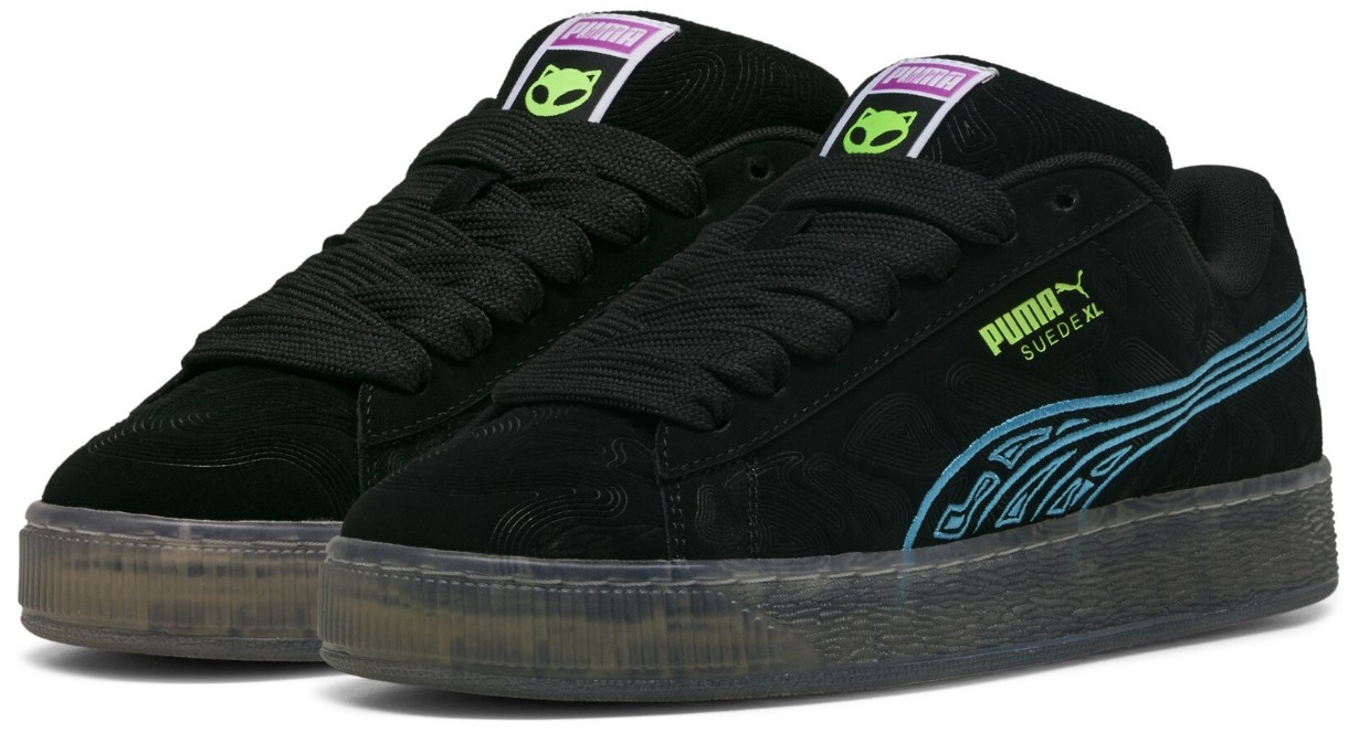Кеды мужские Puma Suede XL Alien Puma Black, s.43