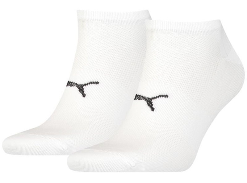 Ciorapi pentru bărbați Puma Unisex Sport Light Sneaker 2P White, s.43-46