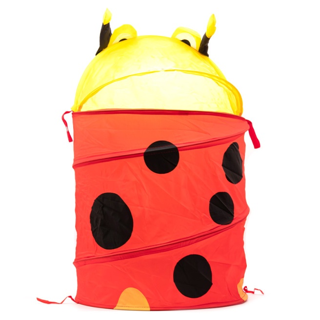 Coș pentru jucării New World Ladybug 45x50 (158014)