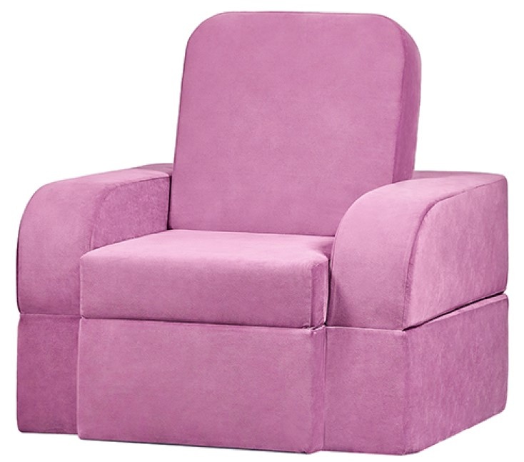 Бескаркасное раскладное кресло Edka Terra 3in1 100x200x30 M16 Lavender