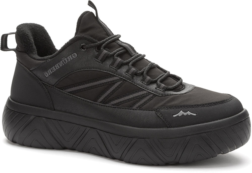Adidași pentru bărbați Gruenberg 148087/07-01 Black, s.44