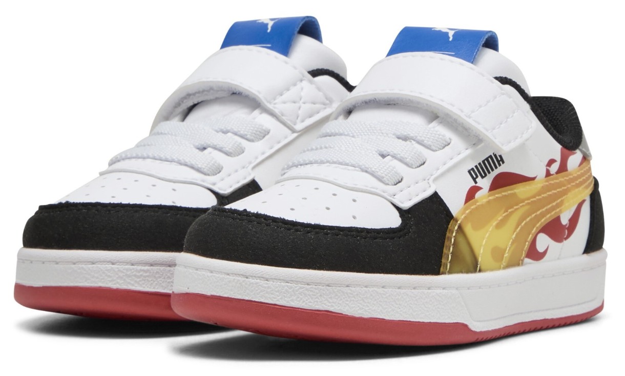 Кеды детские Puma Caven 2.0 Hot Wheels Ac+ Inf Puma Black/Red Fire/White, s.26