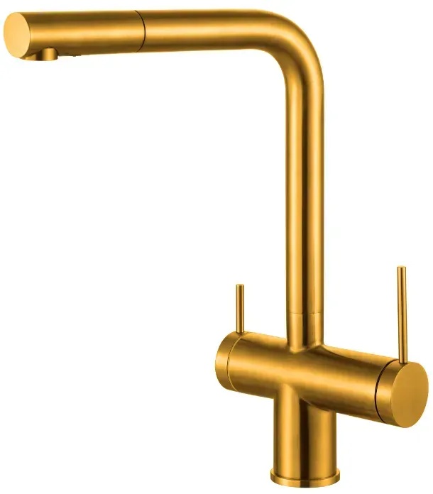 Baterie bucătărie Fabiano FKM 3114 SS Nano Gold