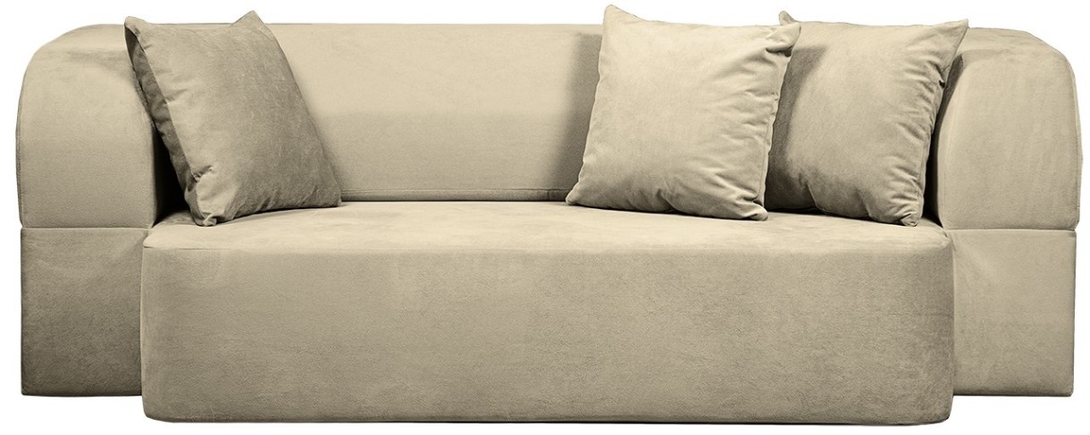 Бескаркасный диван Edka Meteor 180x160x32 M3 Beige