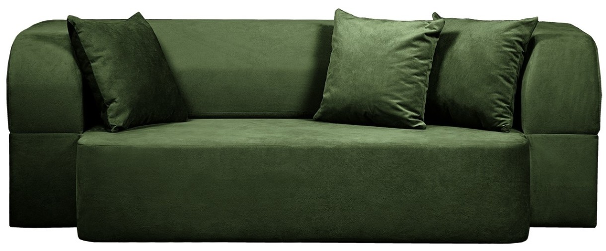 Бескаркасный диван Edka Meteor 200x120x40 M35 Dark Green