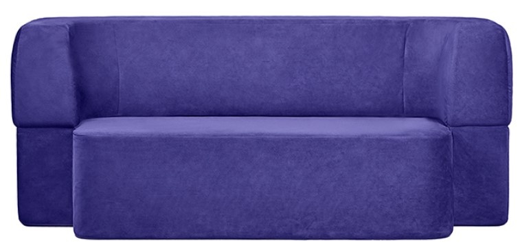 Canapea fără ramă Edka Meteor 200x120x32 M21 Albastru