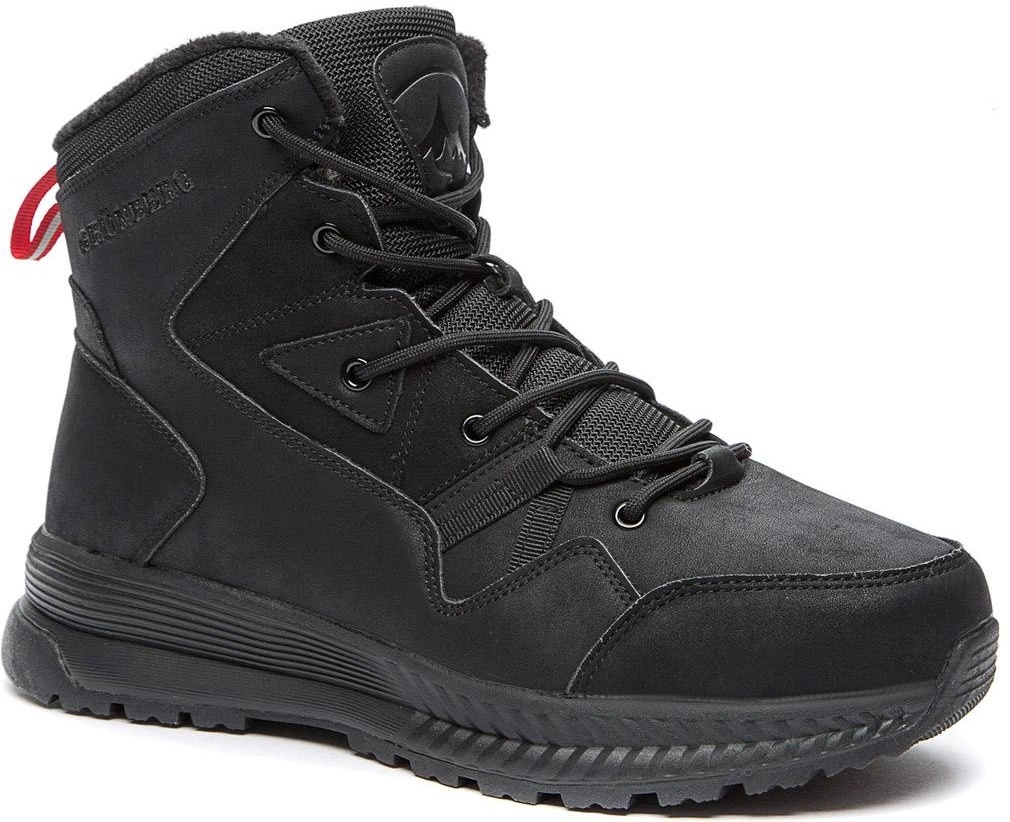 Bocanci pentru bărbați Gruenberg 148193/10-01 Black, s.40