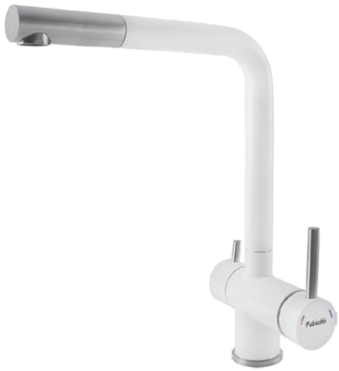 Смеситель для кухни Fabiano FKM 317 SS Alpine White