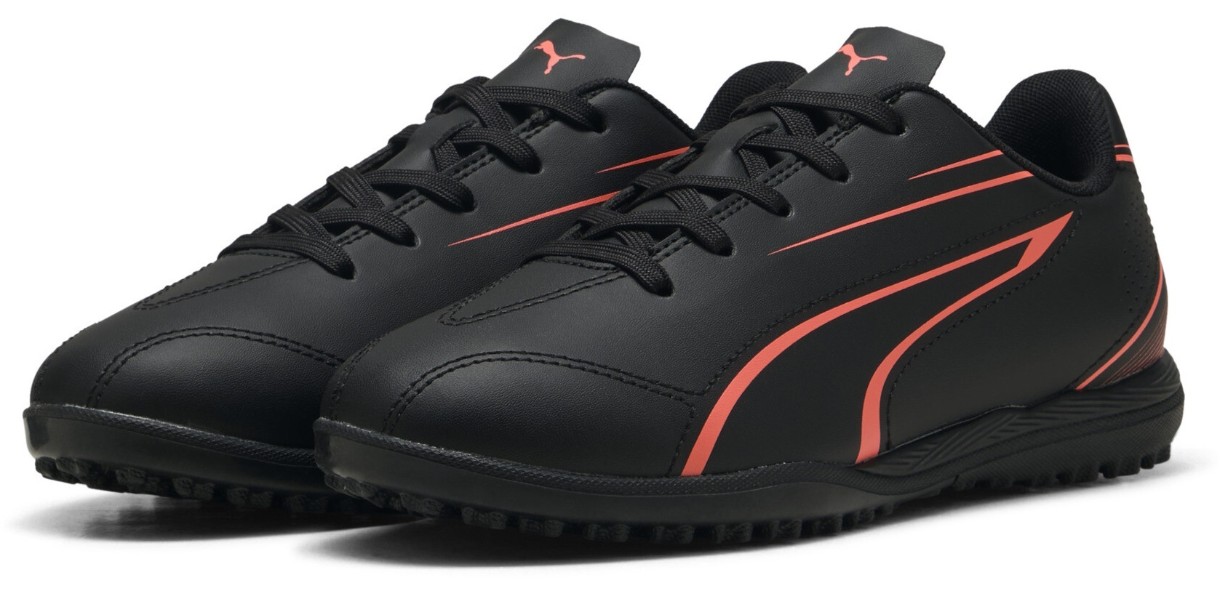 Футбольные бутсы Puma Vitoria Tt Jr Puma Black/Glowing Red, s.37.5
