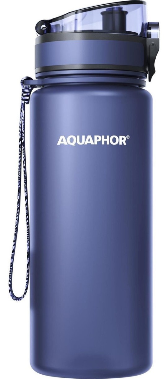 Бутылка для воды Aquaphor City Dark Blue 0.65L