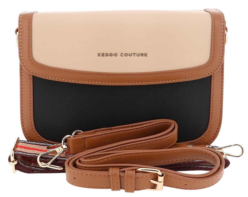 Сумка Keddo 348105/02-01 Beige/Black