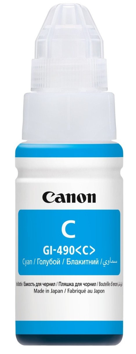 Контейнер с чернилами Canon GI-490 Cyan