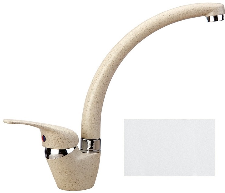 Смеситель для кухни Plados Neomix UG58 Milk White
