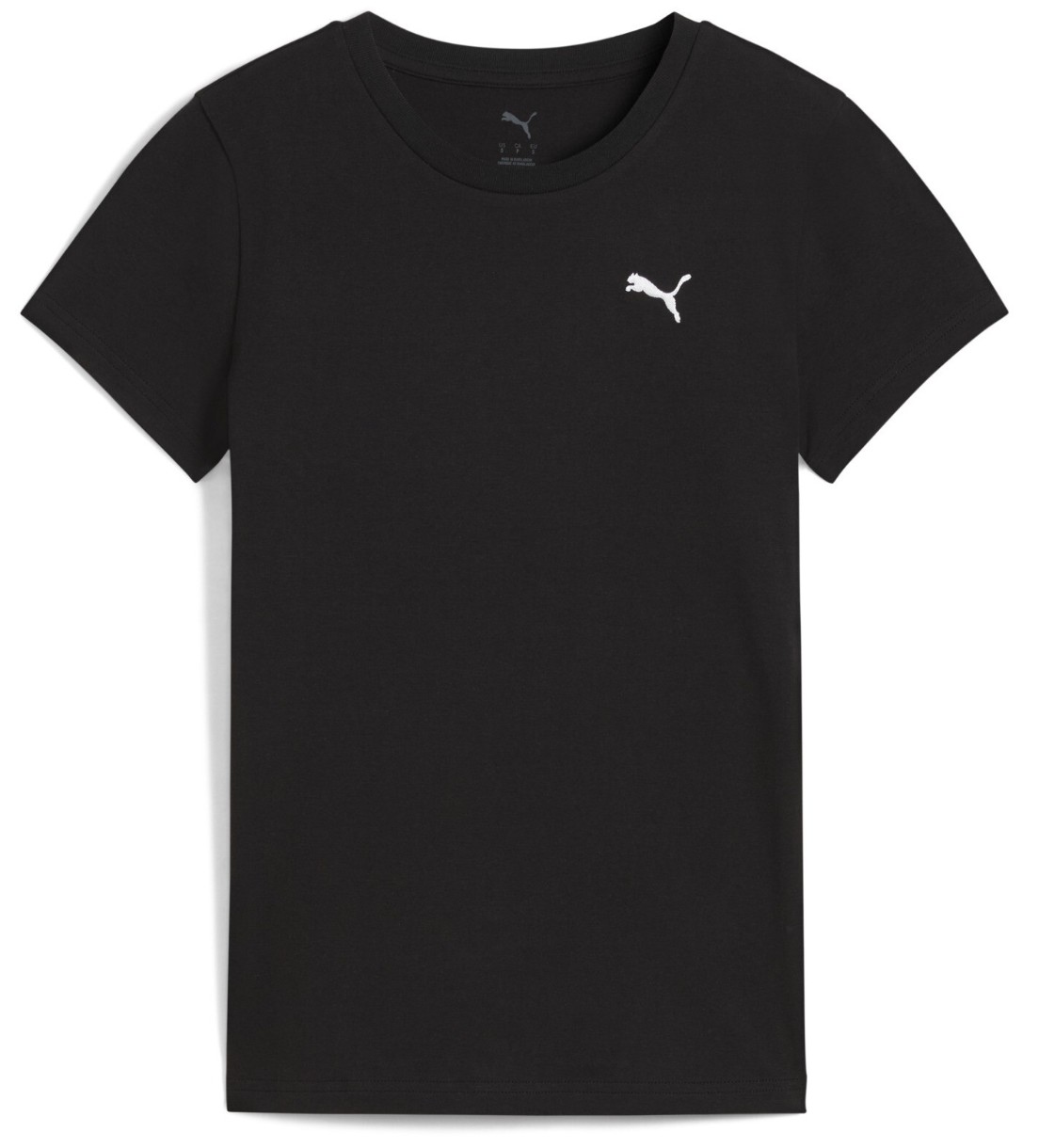Женская футболка Puma Wardrobe Ess Slim Tee Puma Black, s.M