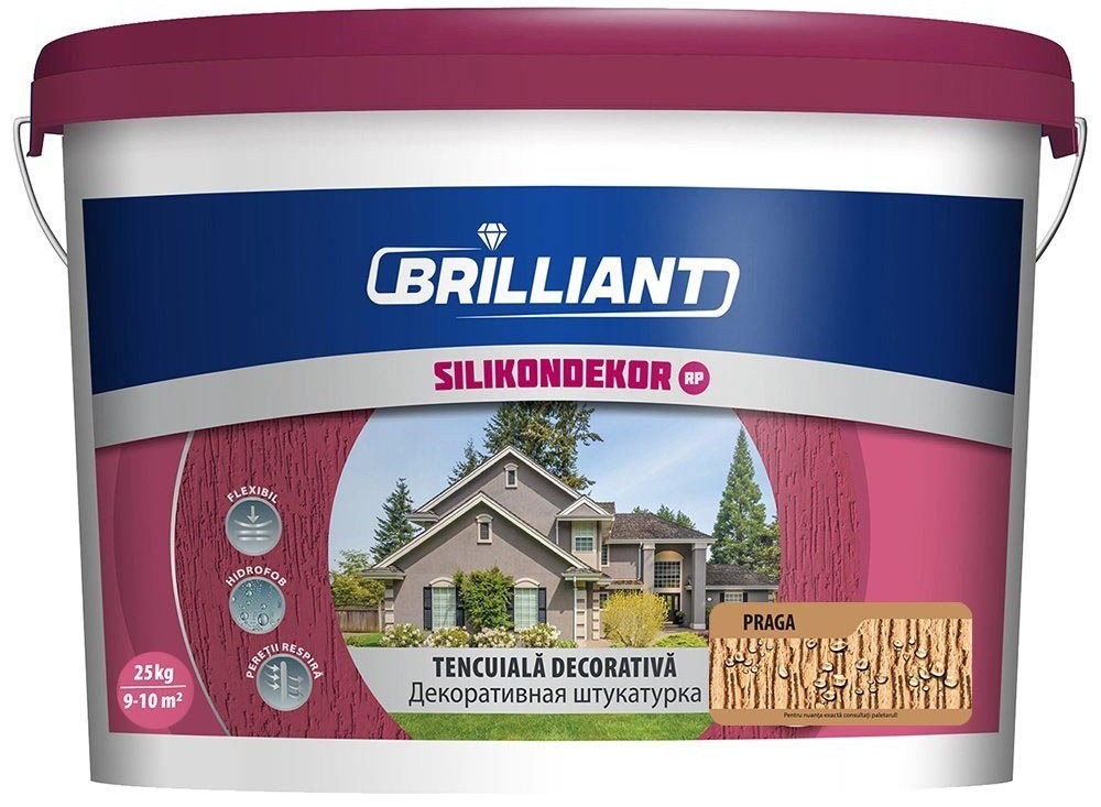 Штукатурка Brilliant Silikondekor RP Koroed Praga 25kg