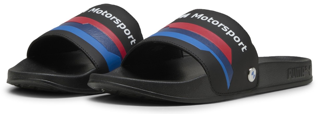 Шлёпанцы детские Puma Bmw Mms Leadcat 2.0 Logo Puma Black, s.39