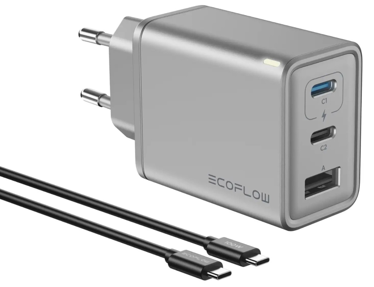 Зарядное устройство EcoFlow EFA-65W-GAN-CHARGER-EU