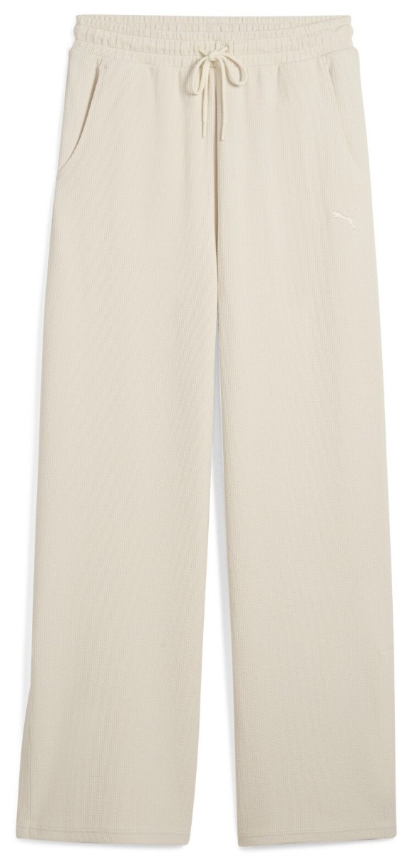 Pantaloni spotivi de dame Puma Her High-Waist Sweatpants Tr Op Alpine Snow, s.S