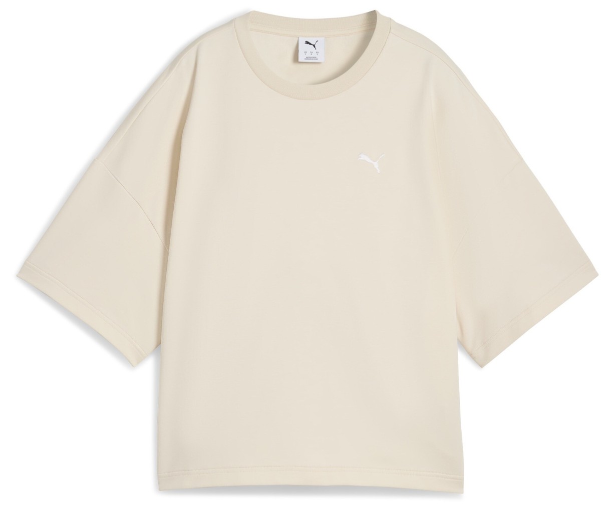 Женская футболка Puma Wardrobe Ess Relaxed Heavy Tee Alpine Snow, s.XL