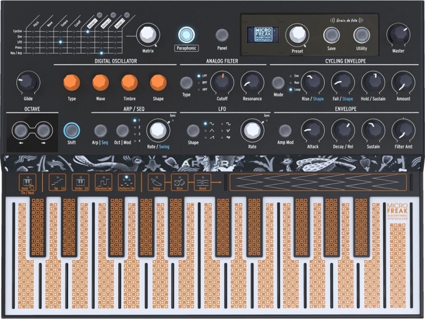 Синтезатор Arturia MicroFreak