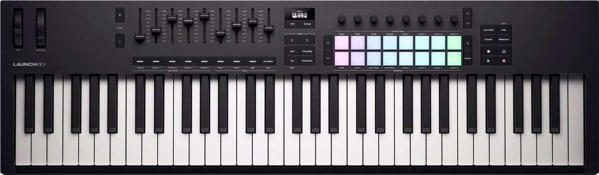 MIDI-claviatura Novation Launchkey 61 MK4