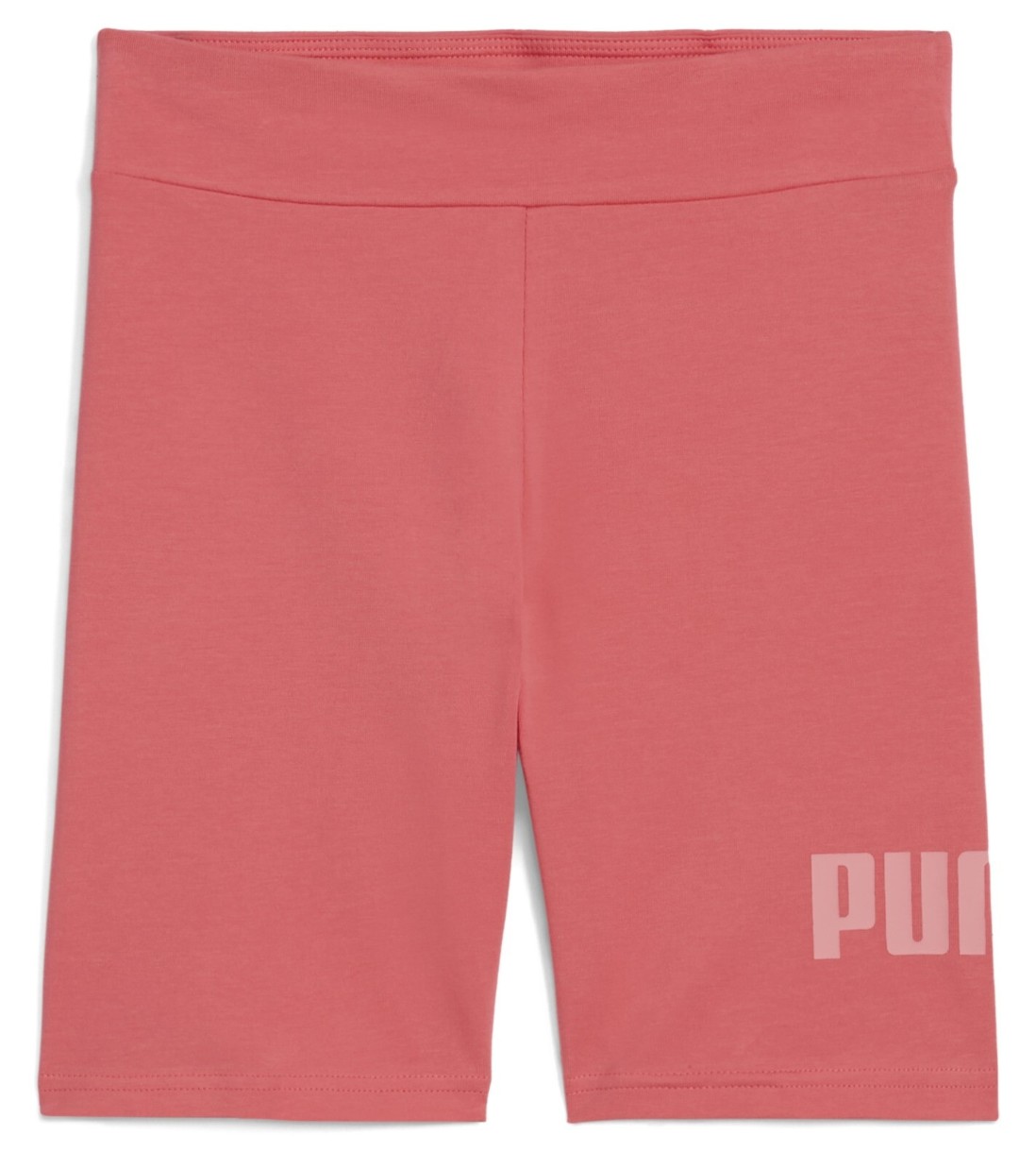 Pantaloni scurți pentru copii Puma Ess 2 Color Logo Short Leggings G Peach Frost, s.140