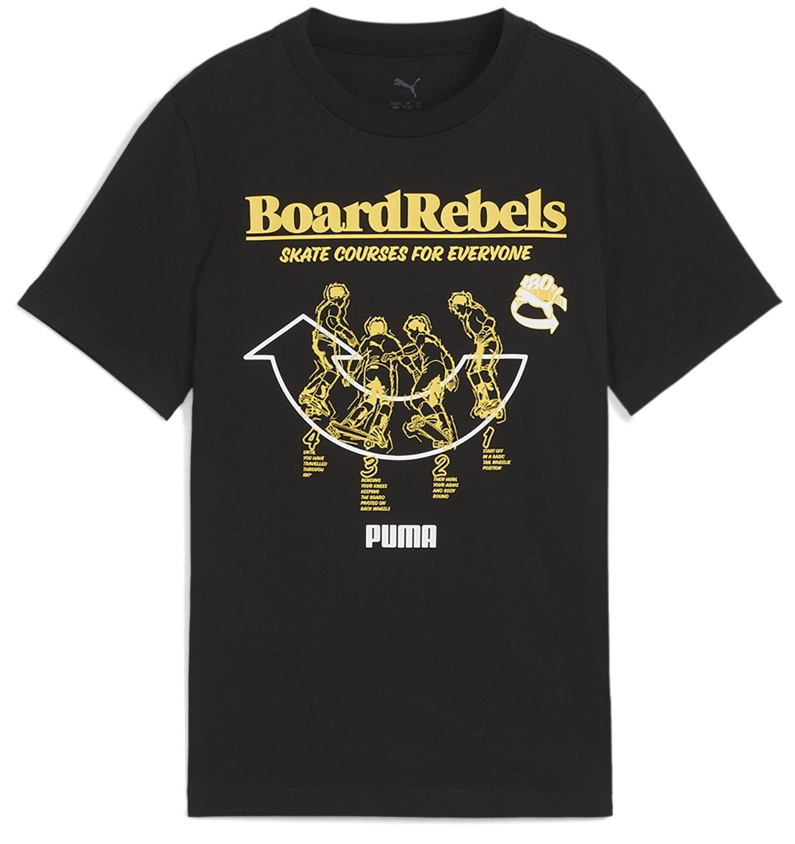Детская футболка Puma Mid90S Graphic Tee I B Puma Black, s.152