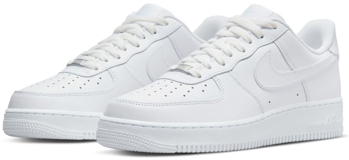 Ghete pentru bărbați Nike Air Force 1 07 White, s.45.5