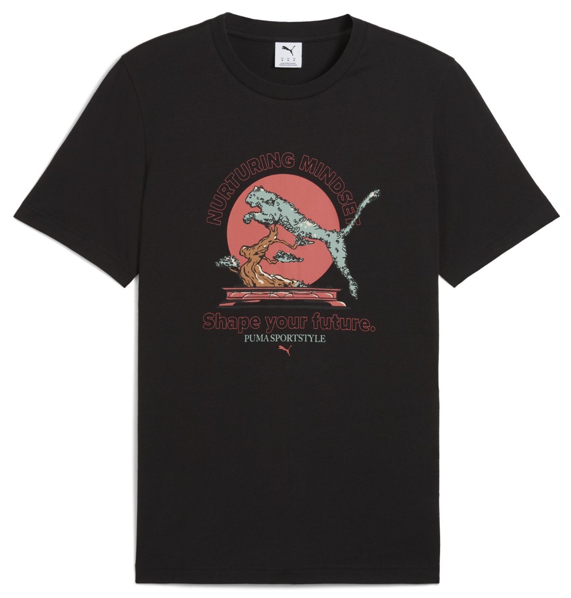 Tricou bărbătesc Puma Graphics Bonsai Tee Puma Black, s.S