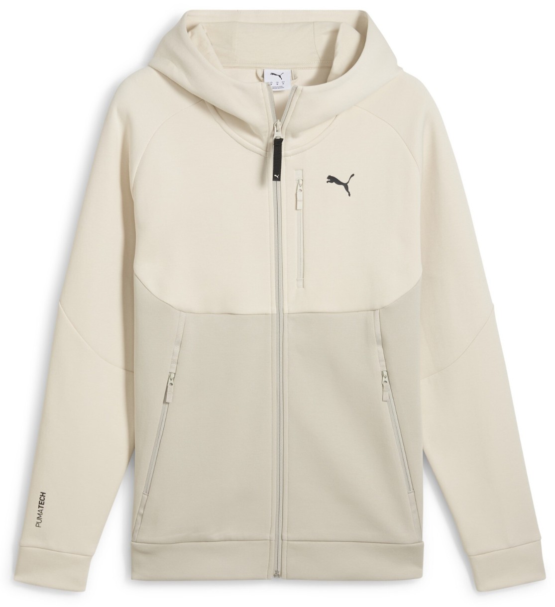 Hanorac pentru bărbați Puma Pumatech Full Zip Hoodie Dk Alpine Snow, s.XL