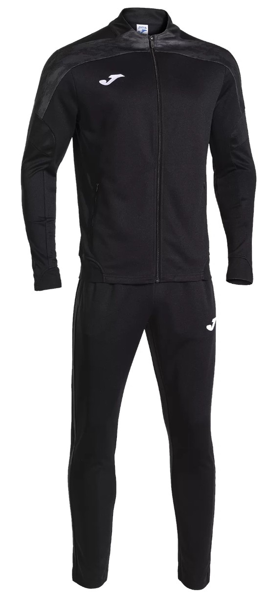Costum sportiv pentru bărbați Joma 104201.110 Black/Dark Grey, s.XL