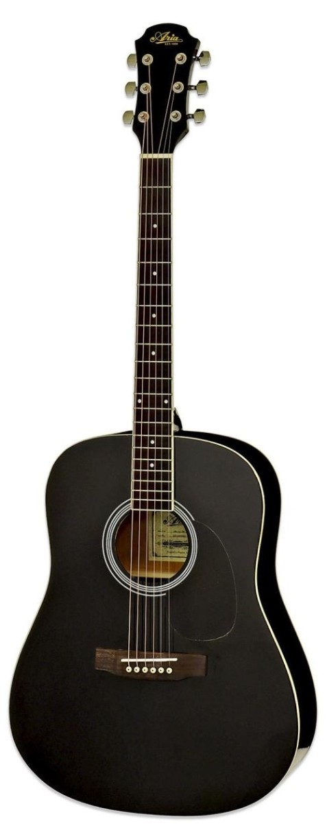 Акустическая гитара Aria AWN-15 Black