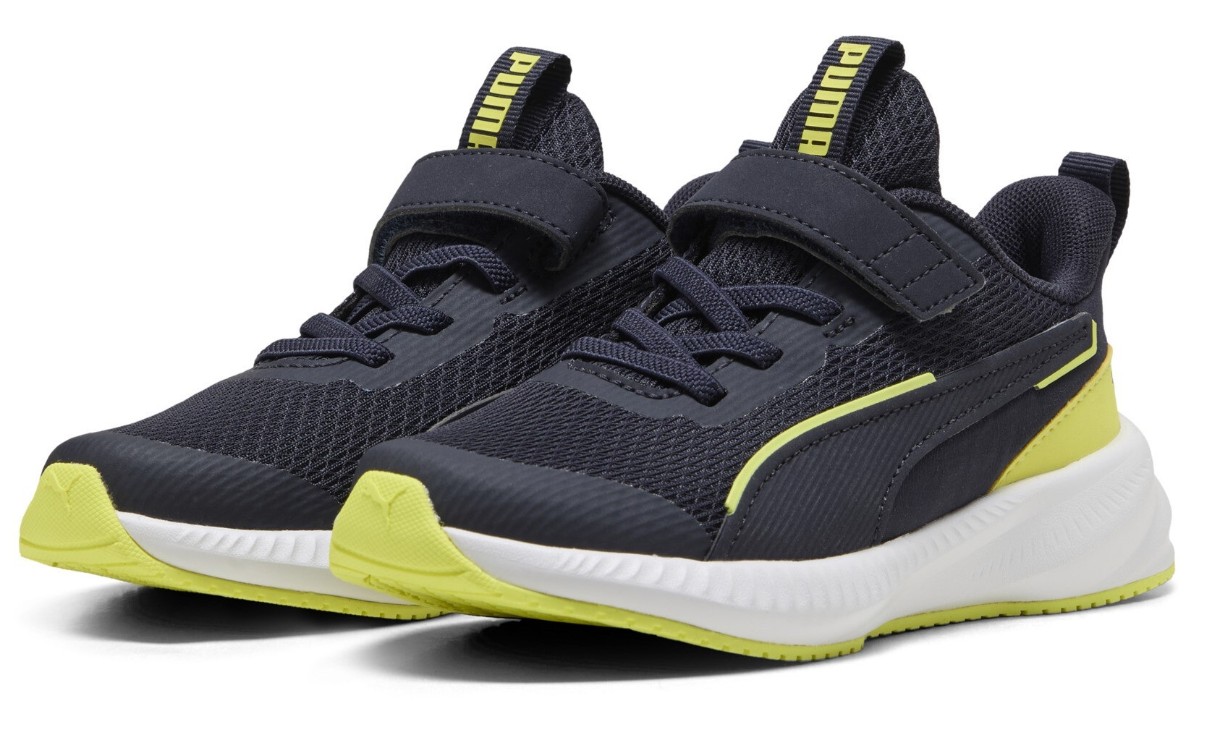 Кроссовки детские Puma Flyer Lite 3 Ac+ Inf New Navy/Lemon Sherbert/Puma White, s.26