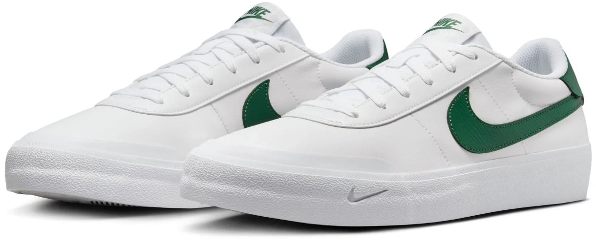 Ghete pentru bărbați Nike Court Shot White/Fir, s.43