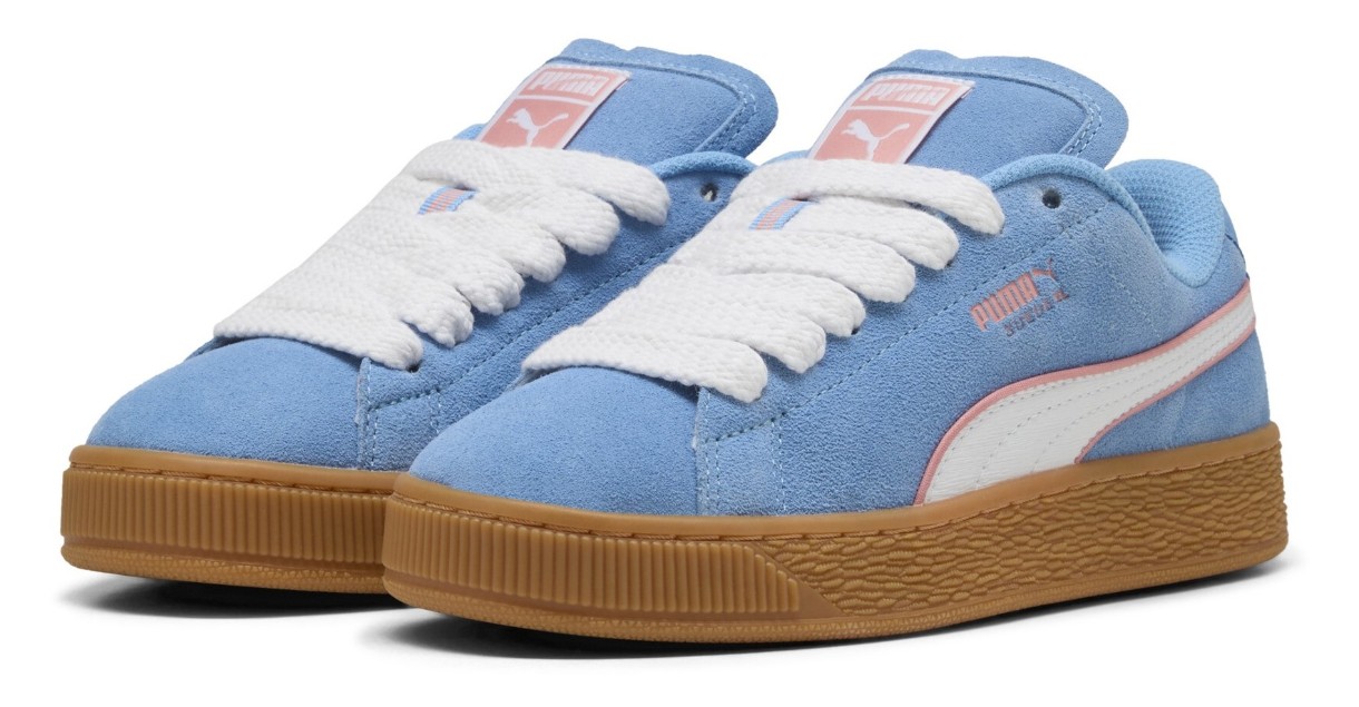 Кеды женские Puma Suede Xl Sk8 Wns Team Light Blue/Gum, s.37.5