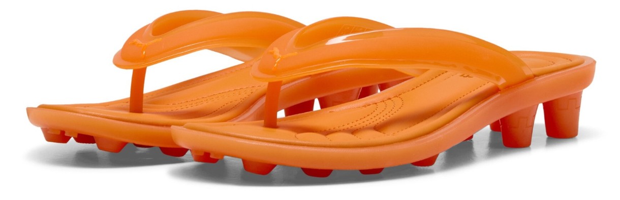 Вьетнамки женские Puma X Fenty Cat Cleat Pumpkin Pie, s.37.5