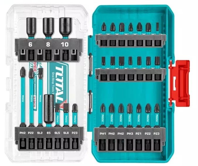 Набор головок и бит Total Tools TACSDL11306
