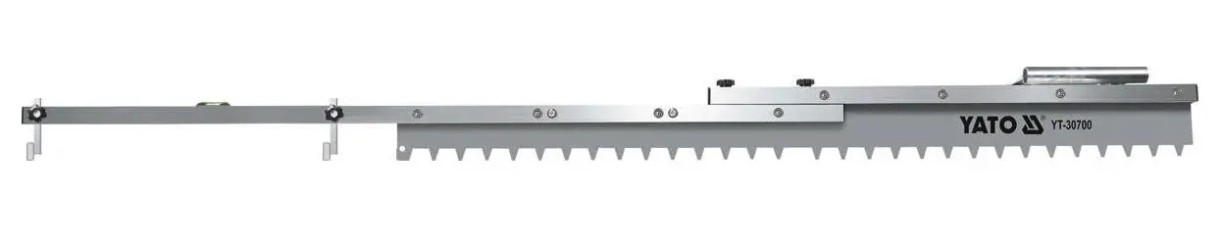 Riglă reglabilă dințată pentru șape Yato YT-30700