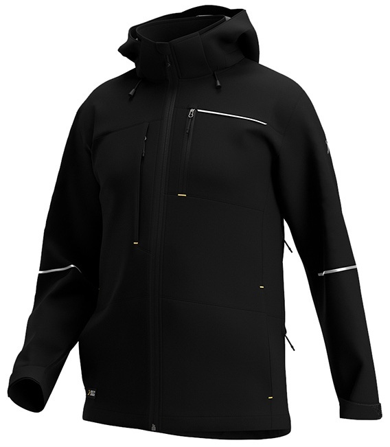 Мужская куртка Safety Jogger Oak Softshell Black s.XL